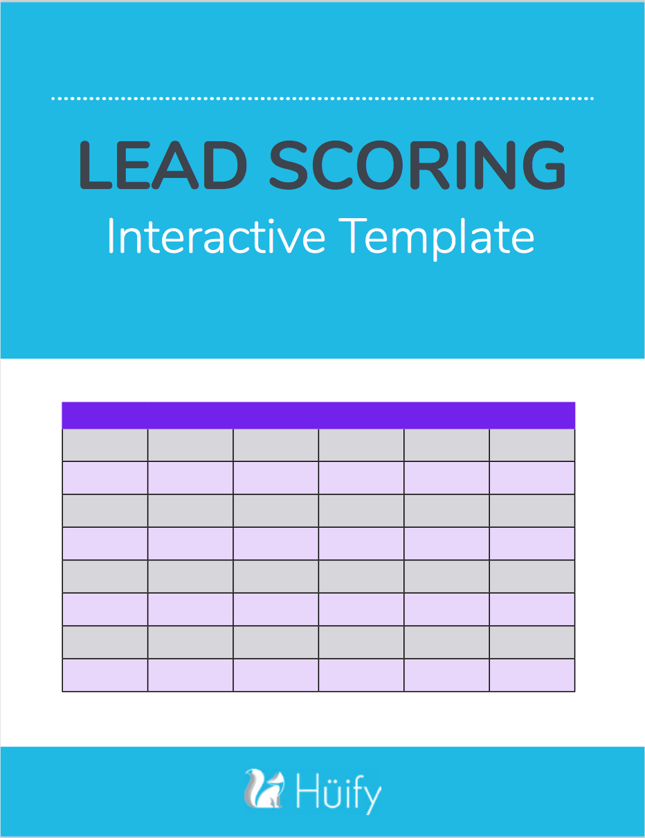 Lead Scoring Template Hüify Lead Scoring Template Hüify